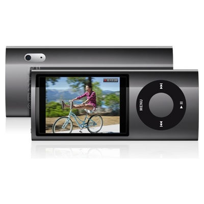 Apple iPod Nano  MC062QB/A 16Gb  Black (MP3 Player, FM Tuner, 16Gb, LCD 2.2", видео, USB 2.0,  Li-io